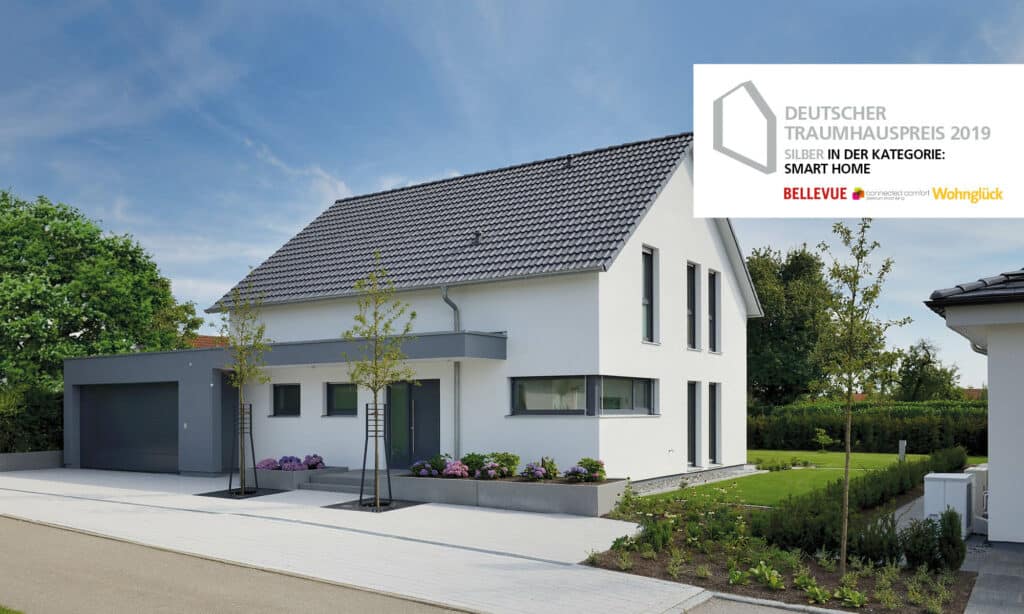 Deutscher Traumhauspreis 2019 Musterhaus Life Oberrot von Fertighaus WEISS